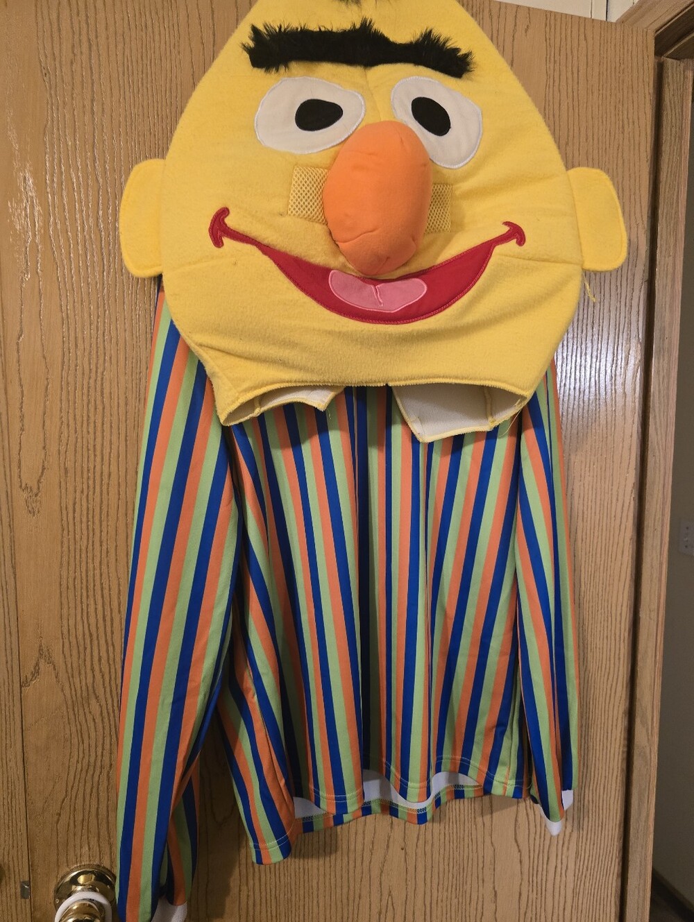 Sesame Street Yellow Bert- Kids Costume Hooded Top